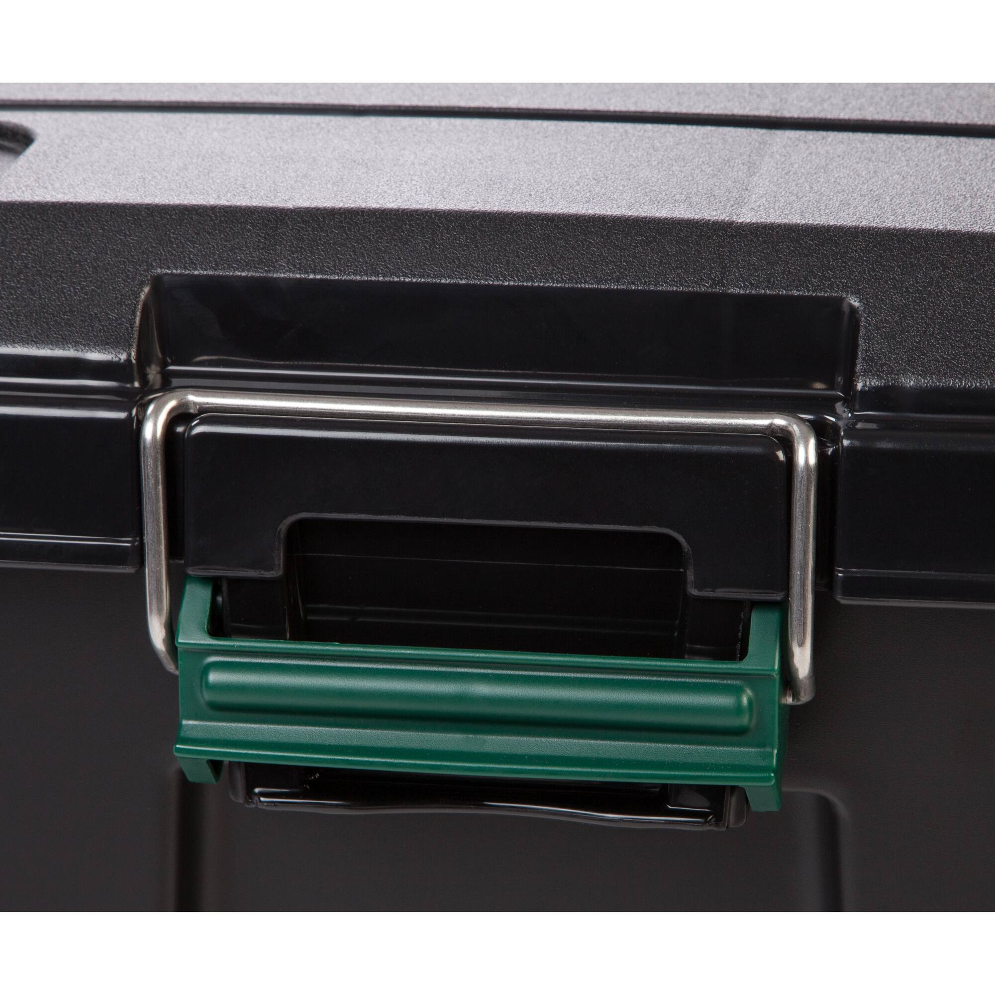 IRIS® Remington® 82qt. Black Store-It-All Utility Totes with Buckle Lids, 4ct.